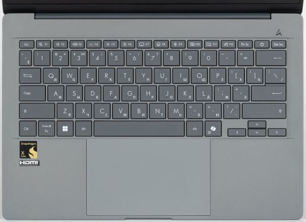 Обзор ноутбука Asus Zenbook A14 UX3407RA на платформе Snapdragon X Elite X1E-78-100