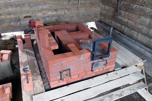 Как сделать печное отопление в частном доме с воздушным или водяным контурами