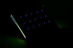 Подставка Evolution LCS-09 RGB для ноутбука до 17 дюймов, с активным охлаждением и красочной подсветкой