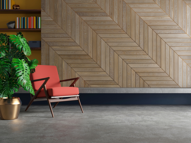 Ламинат на стенах: варианты отделки и особенности монтажа