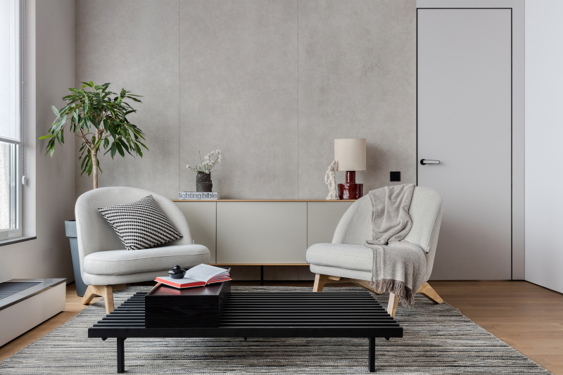 Почему это красиво: светлая кухня-гостиная без телевизора и дивана