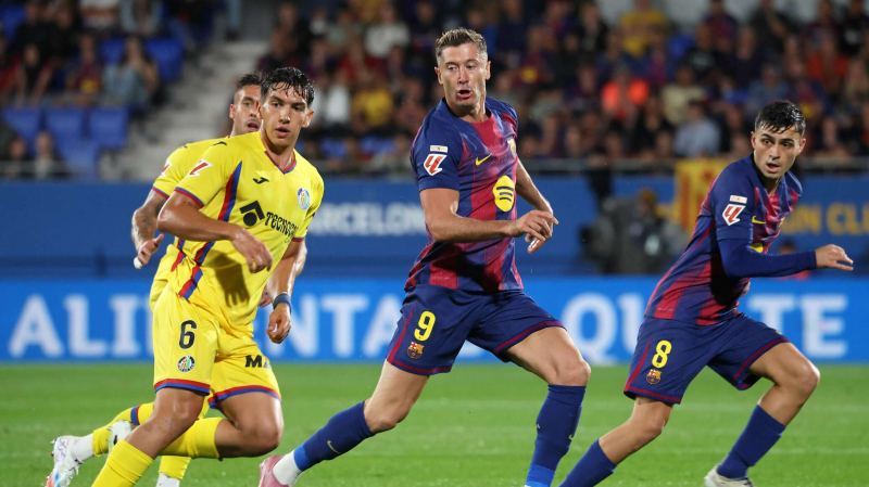 "Барселона" разгромила "Хетафе" в матче чемпионата Испании