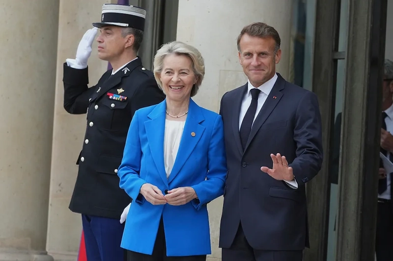 Депутат ЕП Гал заявил о скандале с исчезнувшей переписке Макрона и фон дер Ляйен