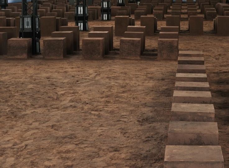 Диалог неба и земли на показе Burberry