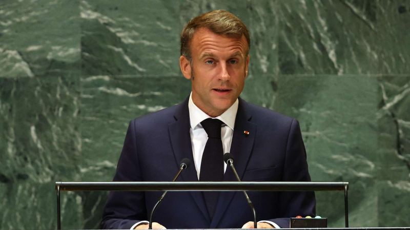 Макрон заявил, что Франция признает Государство Палестина
