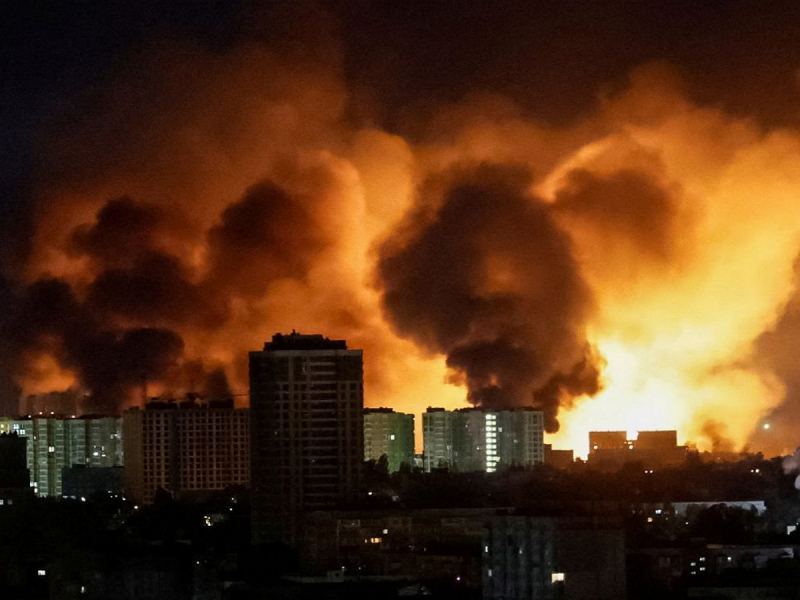 Сотни «Гераней» окружили Киев: ВС РФ устроили адскую ночь на Украине — «Это за Новороссийск»