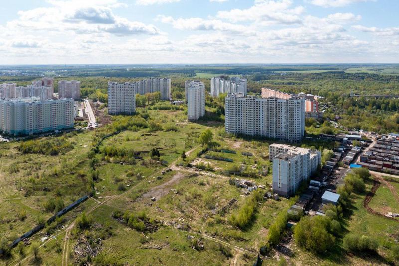 В Подмосковье выставили на торги заброшенный жилой микрорайон