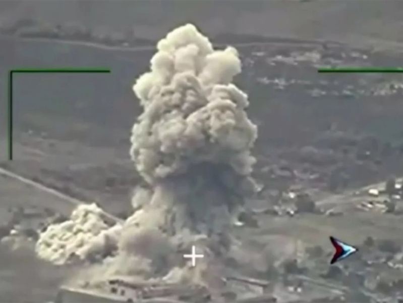 Видео сброса трехтонной бомбы на бригады ВСУ в Гавриловке появилось в Сети