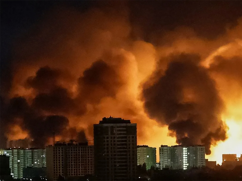 Апокалипсис на Украине: в Одессе зашкаливает радиация, горят ГЭС, ТЭС и ж/д узлы