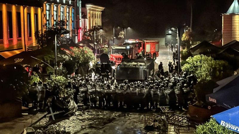 Беспорядки в Тбилиси: возбуждено дело после штурма президентского дворца