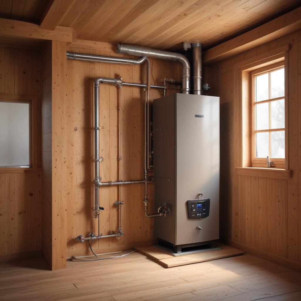 Установка и подключение настенного газового котла в деревянном доме: ориентировочная стоимость от 12 000 рублей - изображение 2