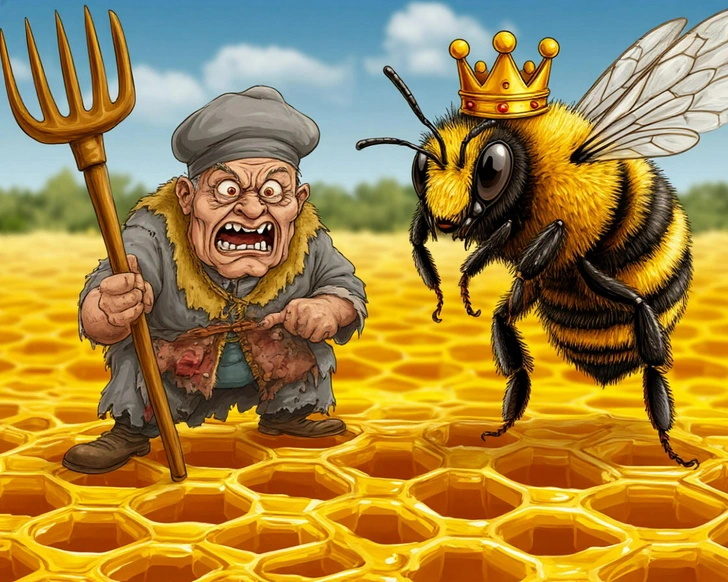 Долой матку: почему рабочие пчелы иногда свергают своих королев 🐝