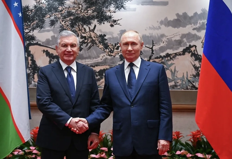 Кремль: Путин и Мирзиёев обсудили совместные проекты России и Узбекистана