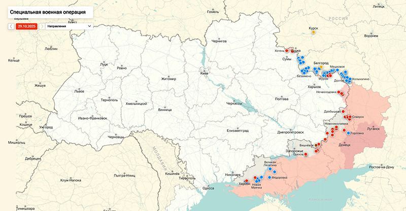 Путин: Россия готова остановить боевые действия на двух участках СВО