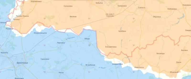 СВО новости: карта СВО, события от 10 октября 2025 года, бои с ВСУ в Курской области