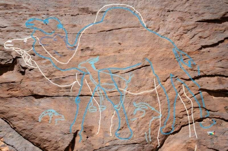 В пустыне нашли доисторические «дорожные знаки», которые указывали древним людям путь к источникам