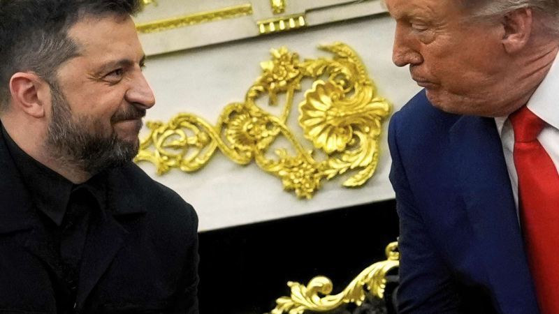 Встреча Трампа и Зеленского в Белом доме – трансляция