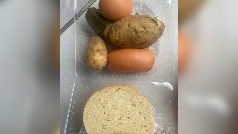 Яйцо, две картофелины и кусочек хлеба: Украинцы назвали позором «обед от Зеленского» раненому бойцу ВСУ