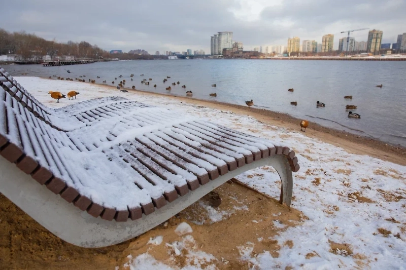 На Москву надвигается сильный снегопад, местами переходящий в дождь