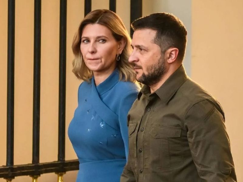 Politico выяснил, как реагирует жена Зеленского на скандал вокруг мужа