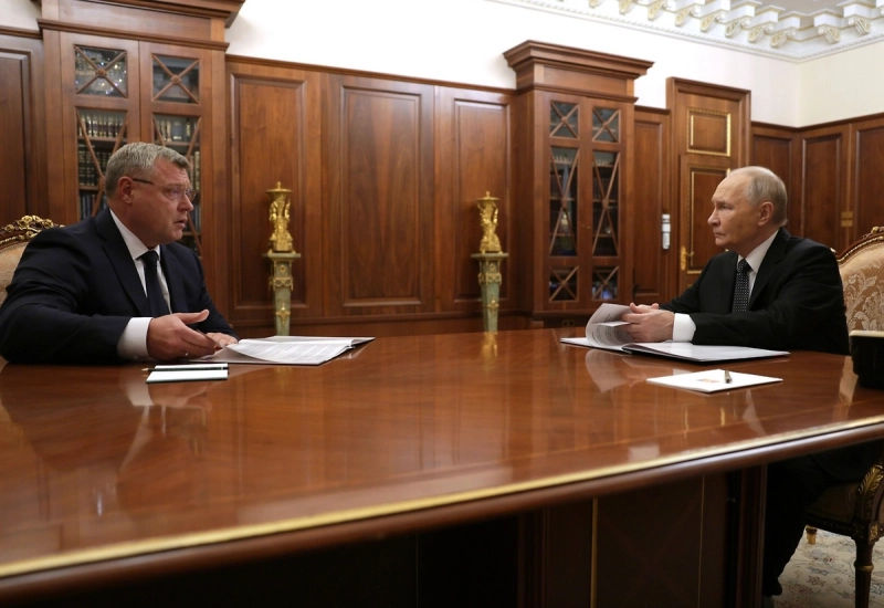 Путин принял Бабушкина с докладом о поддержке ветеранов СВО