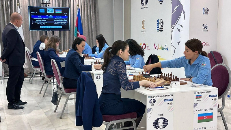 Российские шахматистки выиграли четыре стартовых тура на командном ЧМ