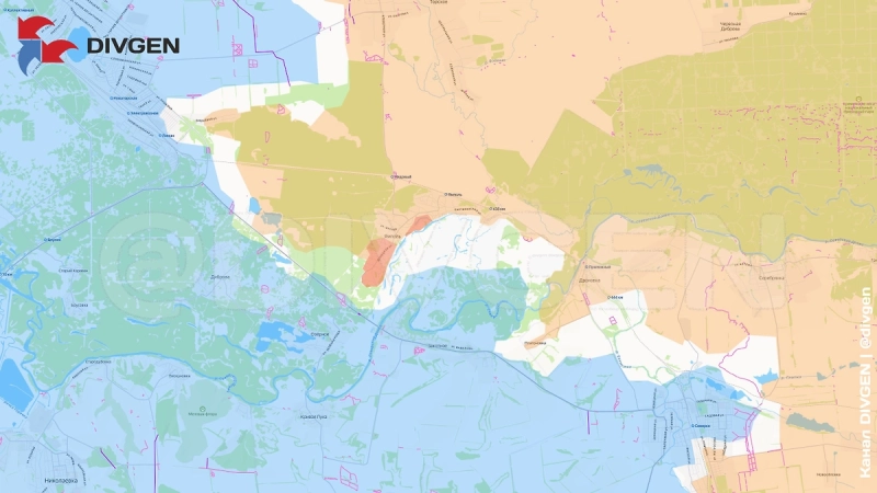 СВО новости: карта СВО, события от 22 ноября 2025 года, бои с ВСУ в Курской области