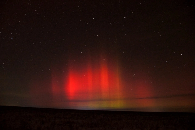 Третий выброс плазмы достиг Земли и вызвал сильнейшее за 10 лет полярное сияние