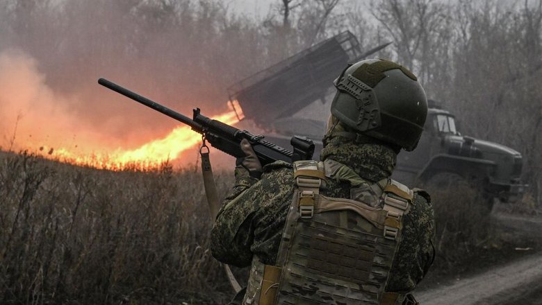 ВС России уничтожили бронемашину ВСУ на Краматорско-Дружковском направлении