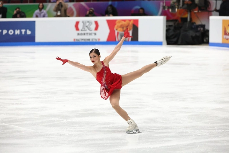 Аделия Петросян в третий раз подряд выиграла чемпионат России по фигурному катанию
