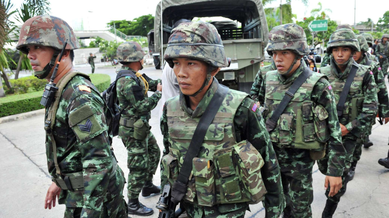 Боестолкновения проходят на границе Таиланда и Камбоджи