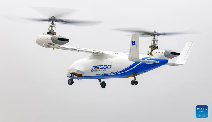 Химера над Сычуанью: в Китае взлетел первый в мире 6-тонный конвертоплан-тилтротор