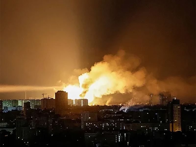 Киев и Одесса в огне: раскрыты цели массированной ночной атаки ВС РФ по Украине