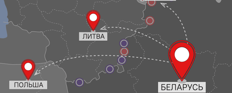Какие пункты пропуска работают на границе с ЕС 