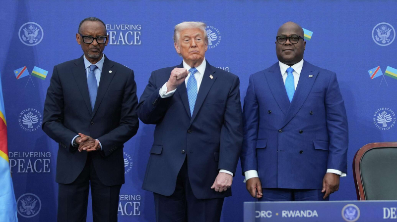 Лидеры Руанды и Конго подписали в Вашингтоне мирное соглашение