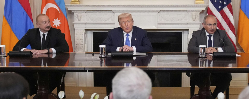 Подписание мирного соглашения в США