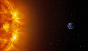 Магнитная буря уровня G2.3 произошла на Земле после выброса плазмы с Солнца