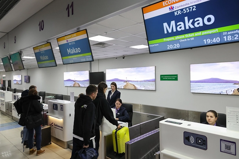 Между Владивостоком и китайским Макао открыли прямое авиасообщение