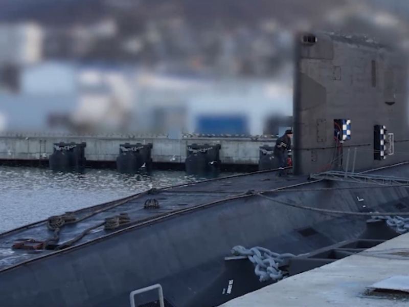 Минобороны показало на видео «уничтоженную» СБУ российскую подлодку в Новороссийске