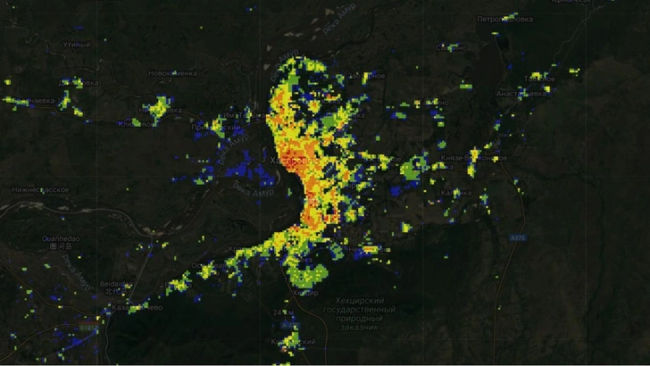 От небоскреба до юрты: географы нанесли на одну карту все 2,75 млрд зданий на Земле — вот что получилось