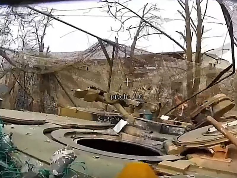 Разгром колонны бронетехники НАТО у Покровска попал на видео