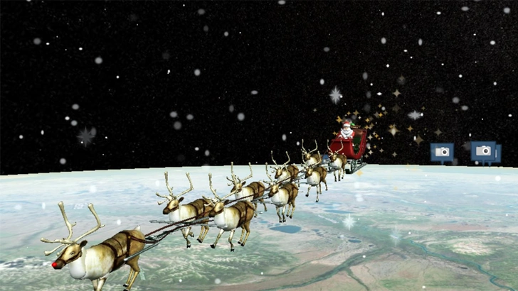 Рождественская география: Санта-Клаус решил начать облет Земли с России