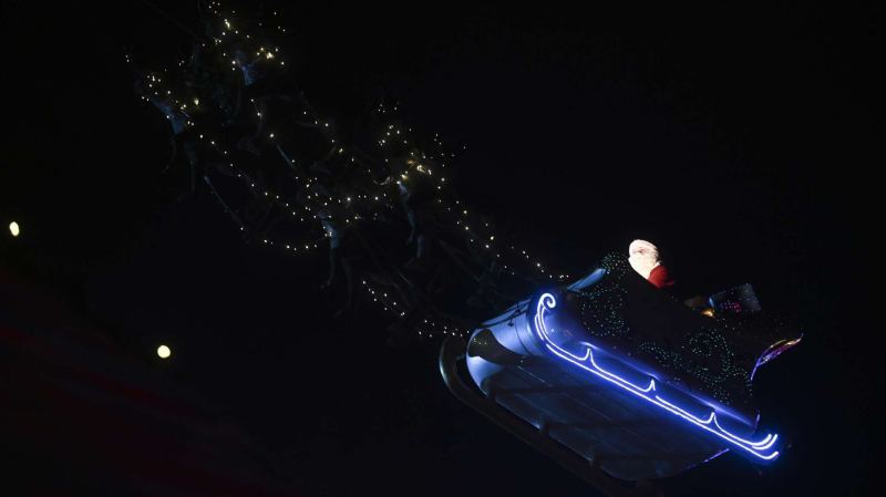 Санта-Клаус в рамках рождественского турне залетел на МКС