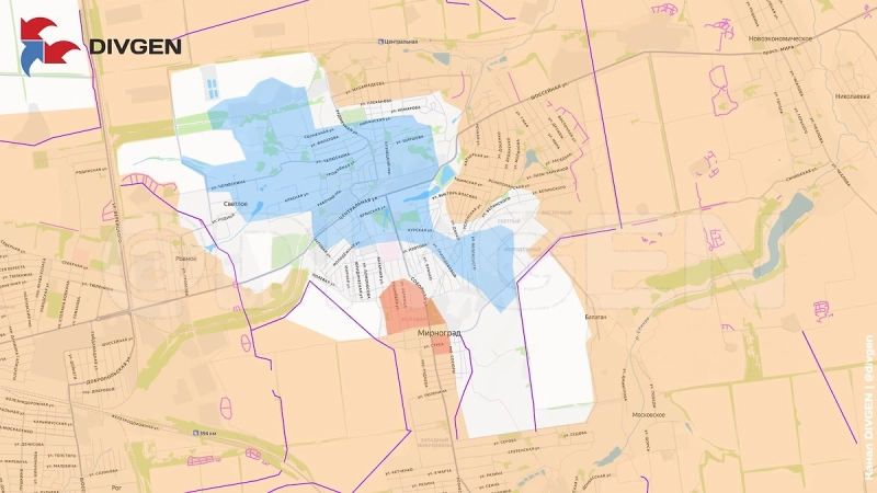 СВО новости: карта СВО, события от 11 декабря 2025 года, бои с ВСУ в Курской области