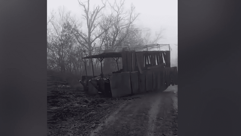 Танкисты ВС РФ идут в бой на Покровском направлении с самодельными мангалами