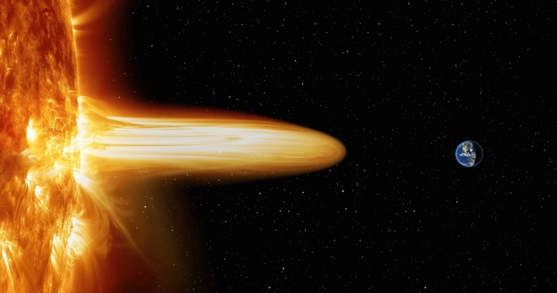 Учёные засекли на Солнце мощную вспышку, способную вызвать магнитную бурю