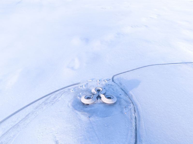 Центр для посетителей "Вулкан-Ин" в степи Силингол, Китай