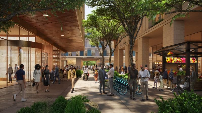 Foster + Partners показали проект аэротрополиса в Анголе