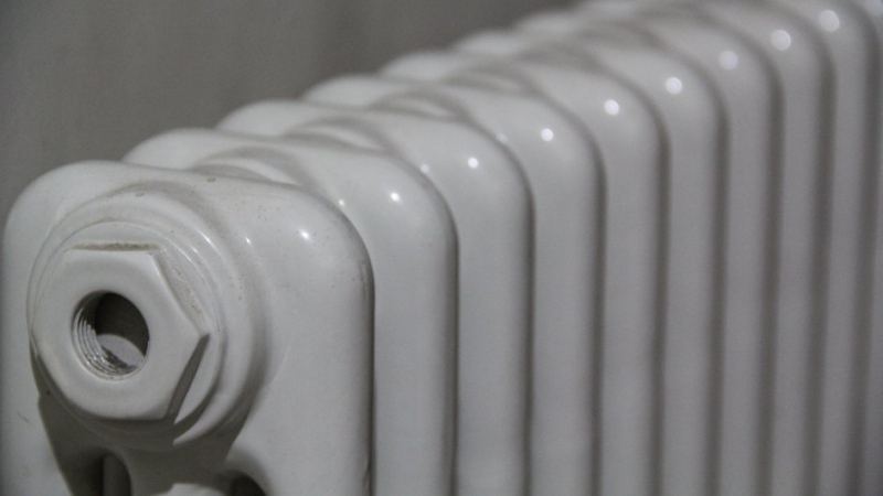 Батарея отопления, которую нужно отмыть