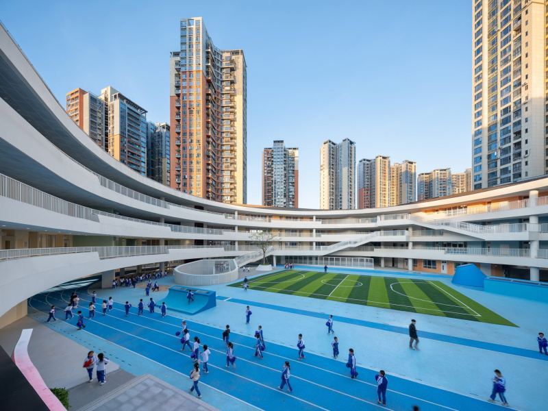 Китайская студия Urbanus спроектировала академию в Шэньчжэне